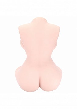 Xkin - Aveline Luxe - Dual Entry - TPE Bodyforms Masturbator - 30.9 lbs - Flesh