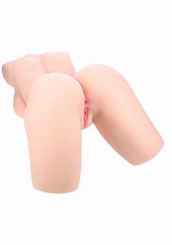 Xkin - Lyla Rose - Dual Entry - Posable - TPE Bodyforms Masturbator - 46.3 lbs - Flesh