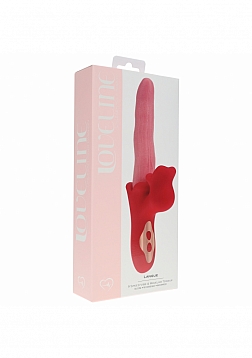 LoveLine - Langue - Wavelike Vibrating Tongue - Rechargeable - Waterproof - Pink