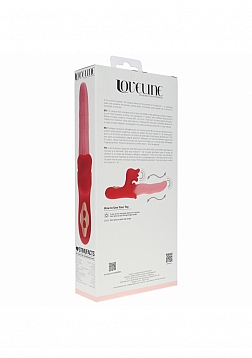 LoveLine - Langue - Wavelike Vibrating Tongue - Rechargeable - Waterproof - Pink