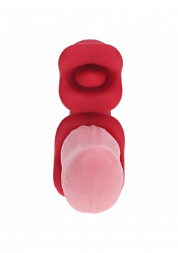 LoveLine - Langue - Wavelike Vibrating Tongue - Rechargeable - Waterproof - Pink