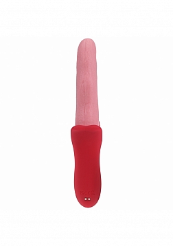 LoveLine - Langue - Wavelike Vibrating Tongue - Rechargeable - Waterproof - Pink