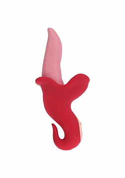 LoveLine - Spin - Rotating Vibrating Tongue - Rechargeable - Waterproof - Pink