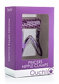 Pincers Nipple Clamps - Purple