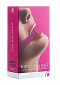 Elastic Ball Gag - Pink