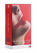 Elastic Ball Gag - Red