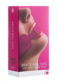 Brace Ball Gag - Pink