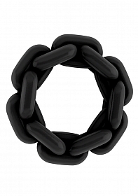 No.4 - Chain Cockring - Black