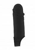 NO35 Stretchy Thick Penis Extension - Black