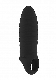 NO36 Stretchy Thick Penis Extension - Black
