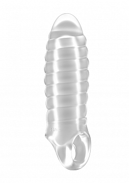 NO36 Stretchy Thick Penis Extension - Transparent