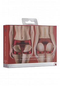 Exotic Vibrating Panty - Red