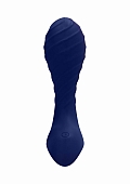 Rechargeable - Anal Vibrator - Silicone - 10 Speed - Navy Blue