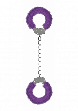 Beginner's Legcuffs Furry - Purple