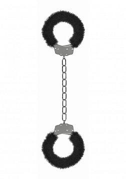 Beginner's Legcuffs Furry - Black