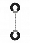 Beginner\'s Legcuffs Furry - Black