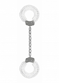 Beginner\'s Legcuffs Furry - White
