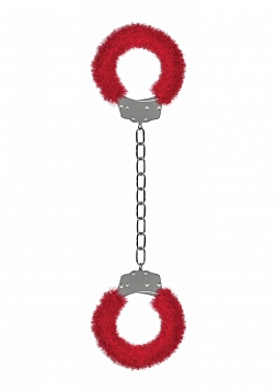 Beginner's Legcuffs Furry - Red