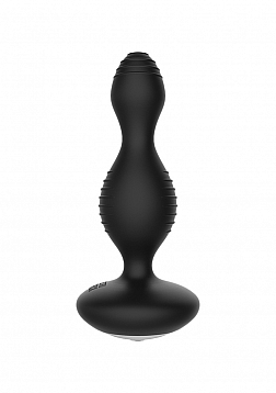 E-Stim  Vibrator Buttplug - Black