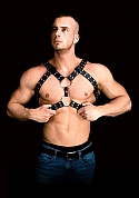 Ouch! Harness - Apollos - Black