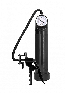 Elite Pump With Advanced PSI Gauge - Black..