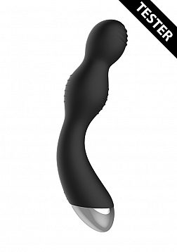 E-Stimulation G-spot Vibrator - Black - Tester