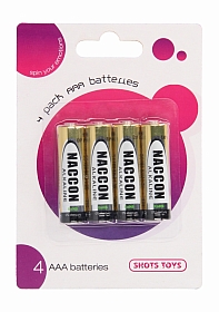 4 Pack AAA Batteries