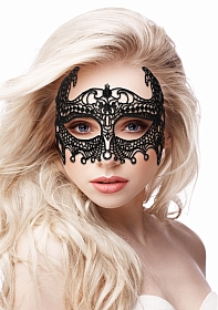 Empress Black Lace Mask-Black