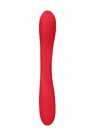 Double Ended Vibrator - Flex - Red