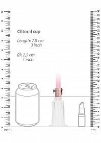 Clitoral & Nipple Pump Set Medium - Medium
