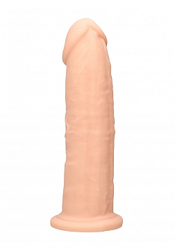 Silicone Dildo Without Balls - 22,8 cm - Flesh..