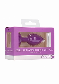 Diamond Heart Butt Plug - Regular