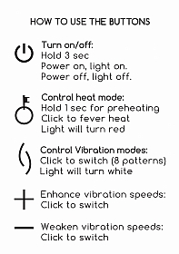 Fire- Rechargeable Heating G-Spot Vibrator-Purple
