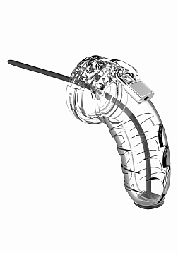 Cage With Silicone Urethal Sounding 16 - Transparent..