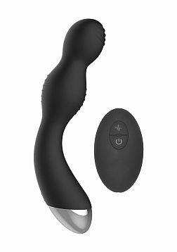 Electroshock G/P-Spot Vibrator Remote Controlled - Black..