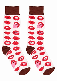 Lip Love Socks - US Size 8-12 / EU Size 42-46