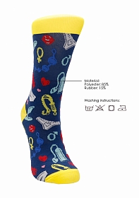 Kinky Minxy Socks - US Size 8-12 / EU Size 42-46