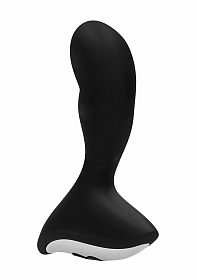 Geron - Rechargeable - Anal Vibrator - Silicone - 10 Speed - Black