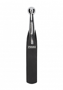 Ball Metal Handle with Saddle Leather Paddle..
