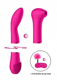 Pleasure Kit #2 - Vibrator with Different Attachments