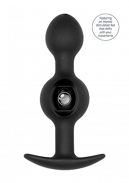 N0. 90 - Self Penetrating Butt Plug - Black..